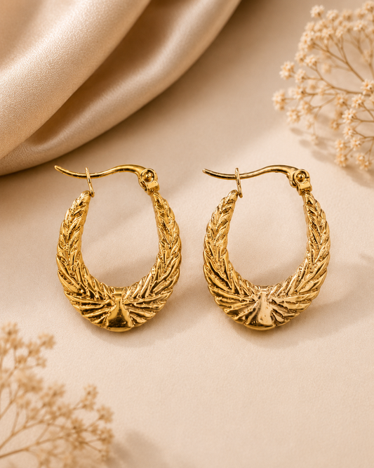 Golden Wings Earrings