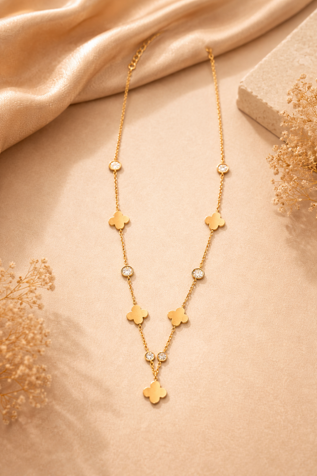 Golden Blossom  Necklace