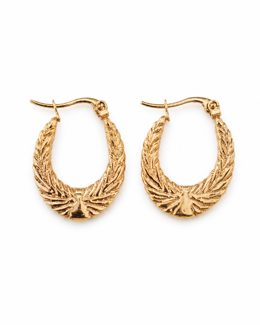 Golden Wings Earrings